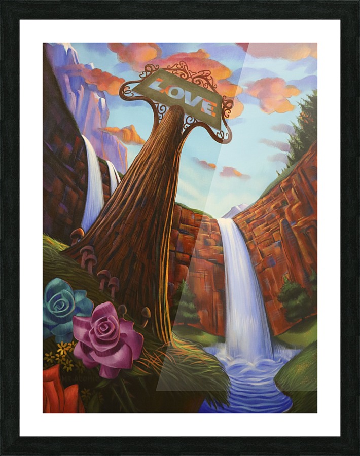 love_mr_atomic Picture Frame print