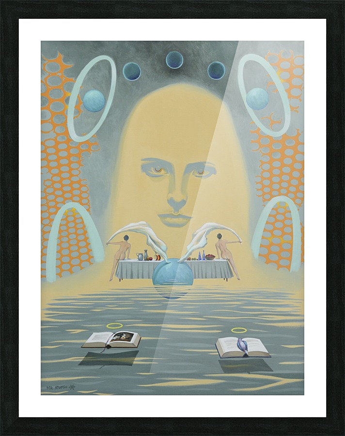 ethereal_princess_mr_atomic Picture Frame print