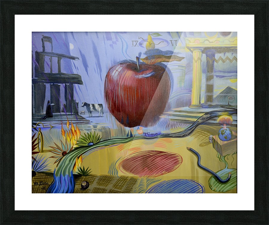 applonia_mr_atomic Picture Frame print