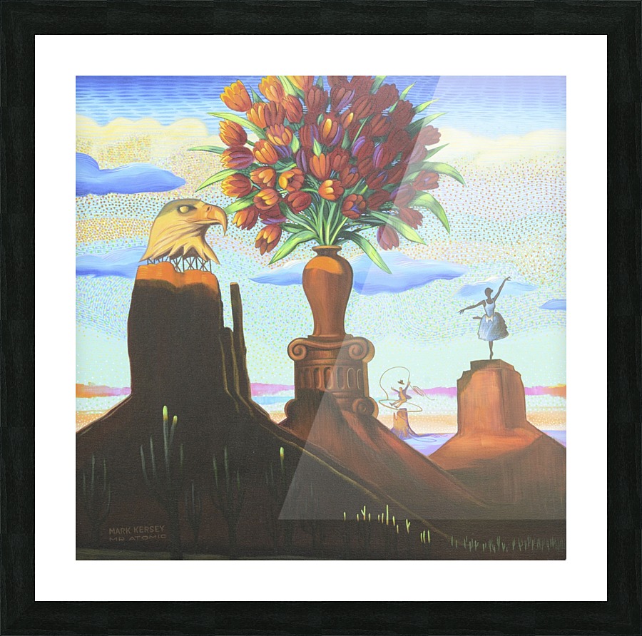 Monument Valley Picture Frame print