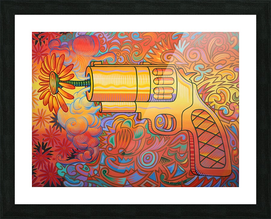 The Lovely Weapon Picture Frame print