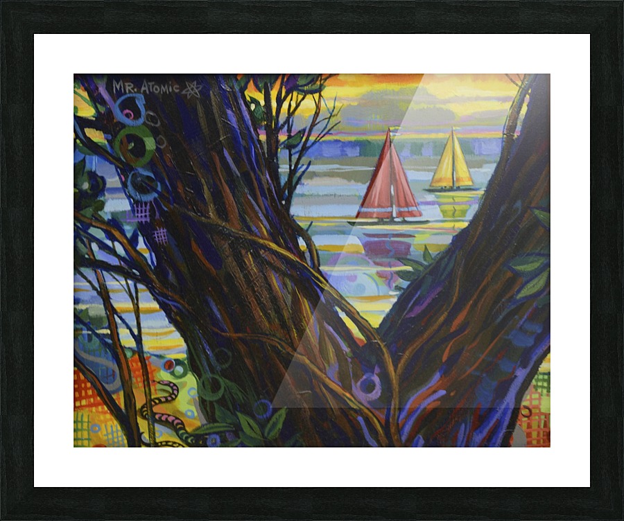 View Thru the Tree Picture Frame print