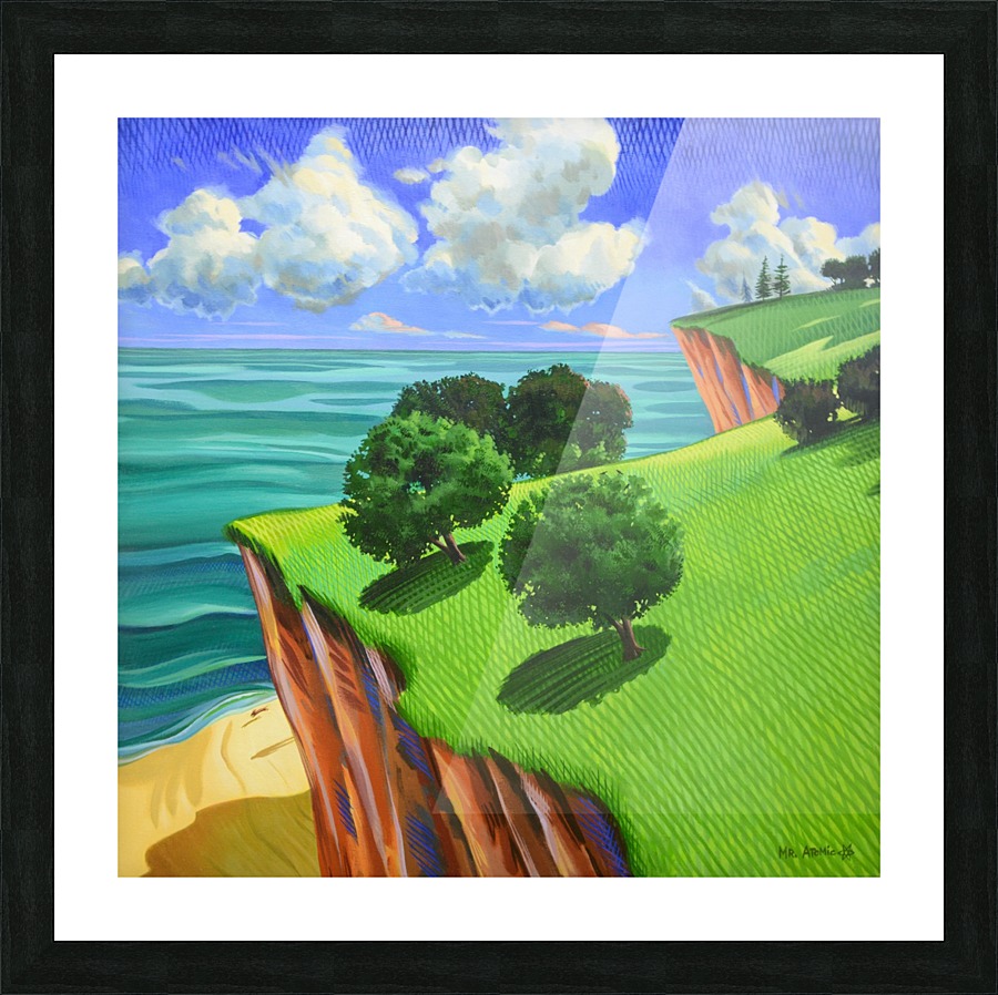Our for a Walk Picture Frame print