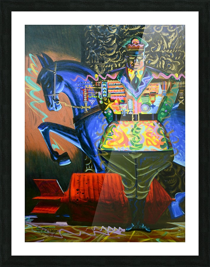 The War General Picture Frame print