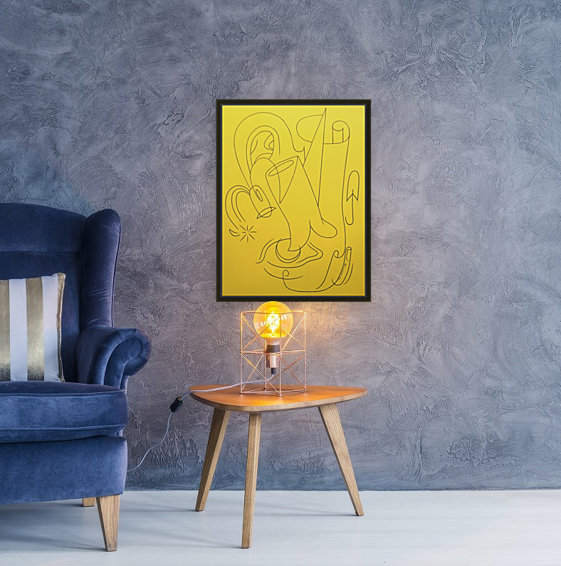 Yellow_abstract_mr_atomic Reproduction