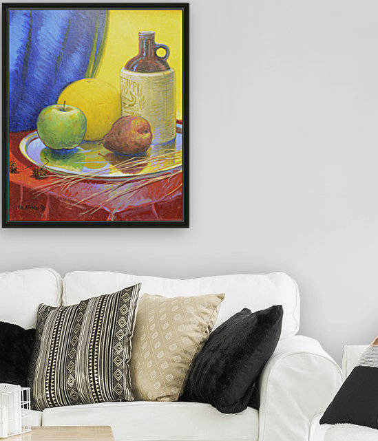 Still Life with Primary Colors by Mr  Atomic Art