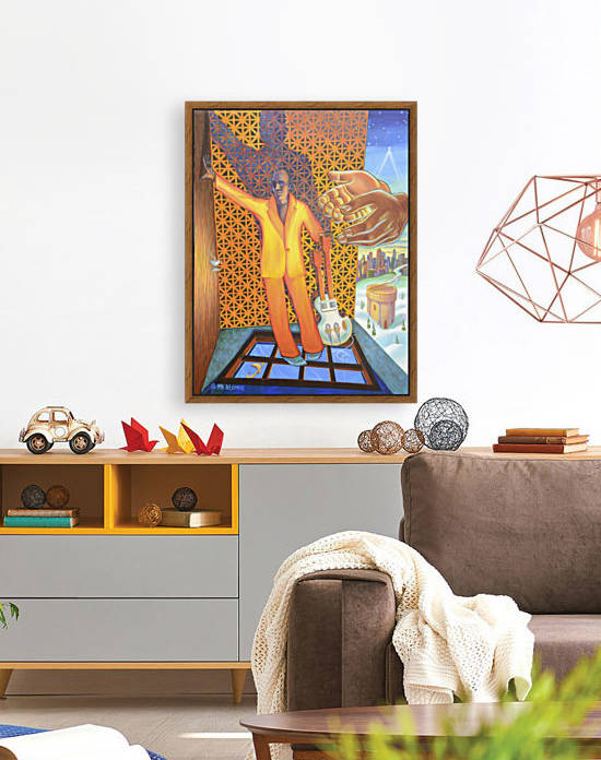 The Indifferent Musician by Mr  Atomic Art