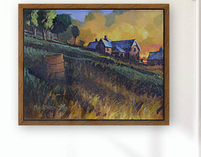 Fire in the Sky Reproduction