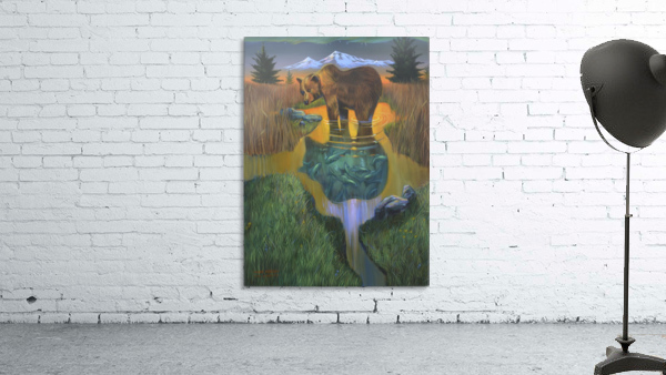Grizzly Feast Wall Preview