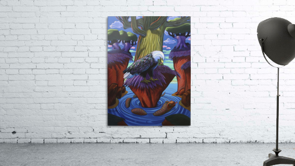 The Eagle has Landed Wall Preview