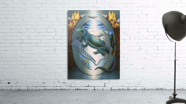 The Wise Lizard Wall Preview