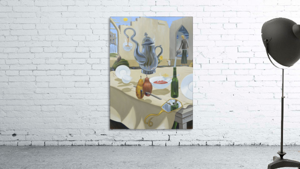 Floating Teapot Wall Preview
