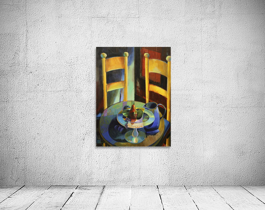 Two Chairs One Table Wall Preview