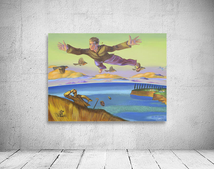 day_dreaming_mr_atomic Wall Preview