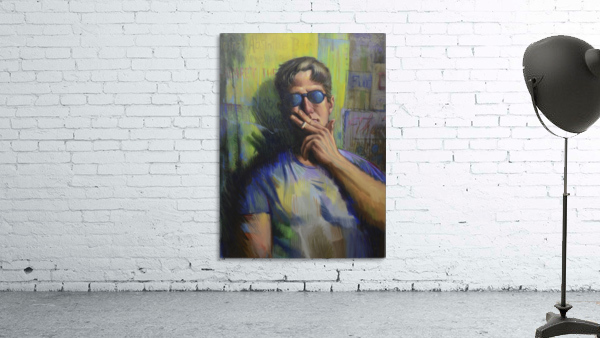 Burning One on Bourbon Wall Preview