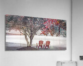 FS210731 RED CHAIRS Acrylic Print