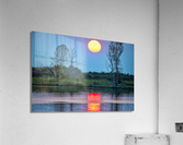 SUN REFLECT OFF FRASER RIVER Acrylic Print