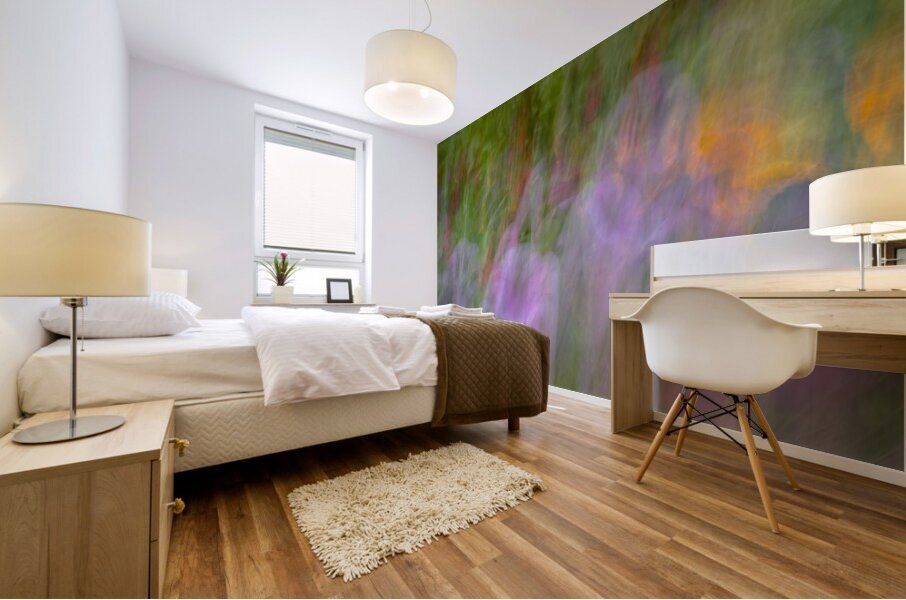 FS240816 FLOWER BED Mural print