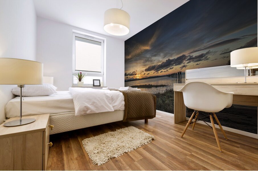 FS241127 GILBERT BEACH SUNSET Mural print