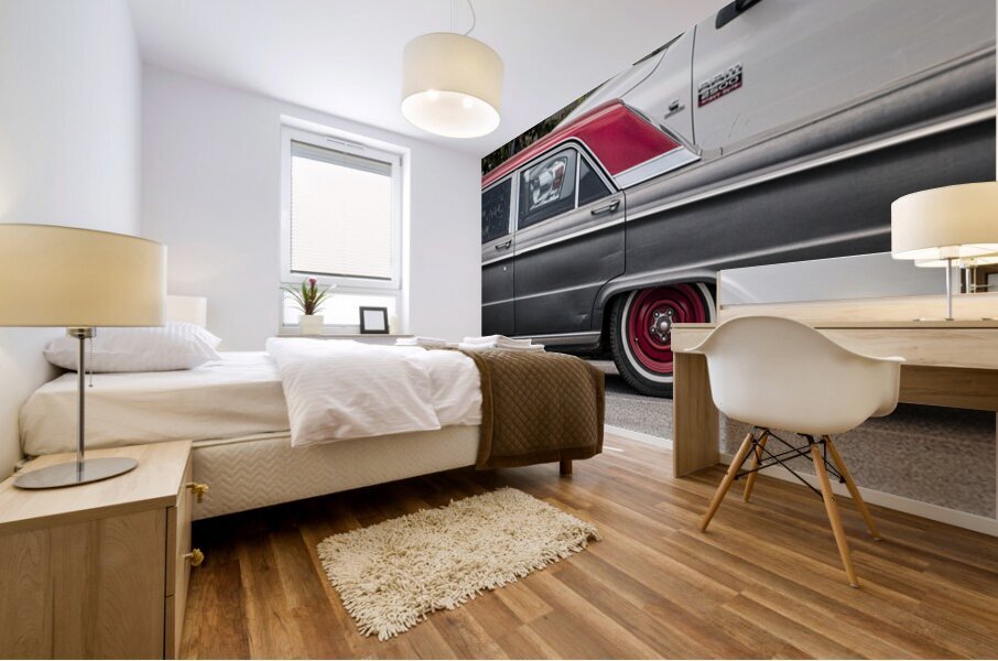 FS130716 ON WHEELS Mural print