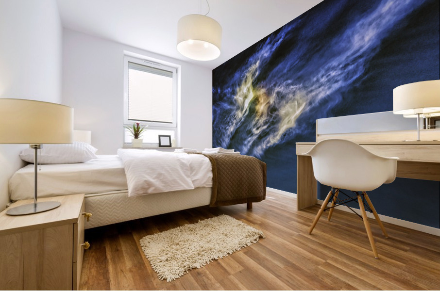 DANCING CLOUDS Mural print