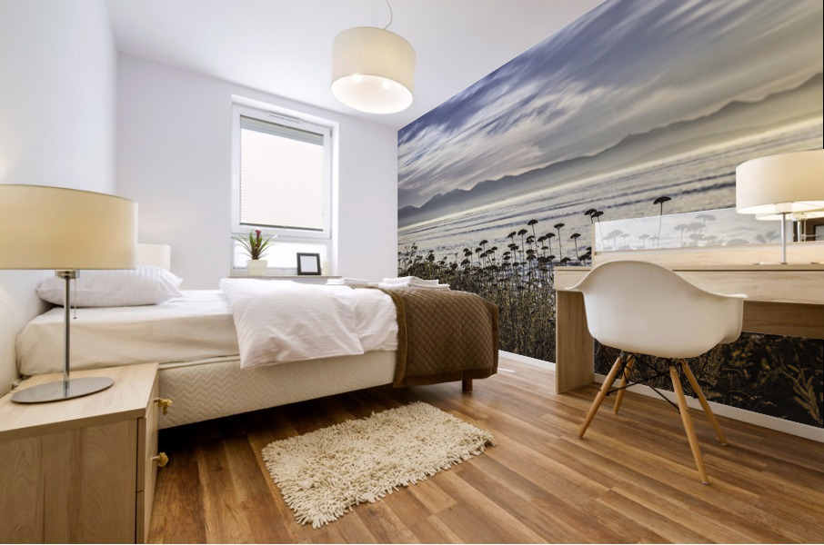 Misty Landscape Mural print