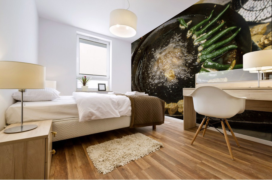 DEEP FRIED Mural print