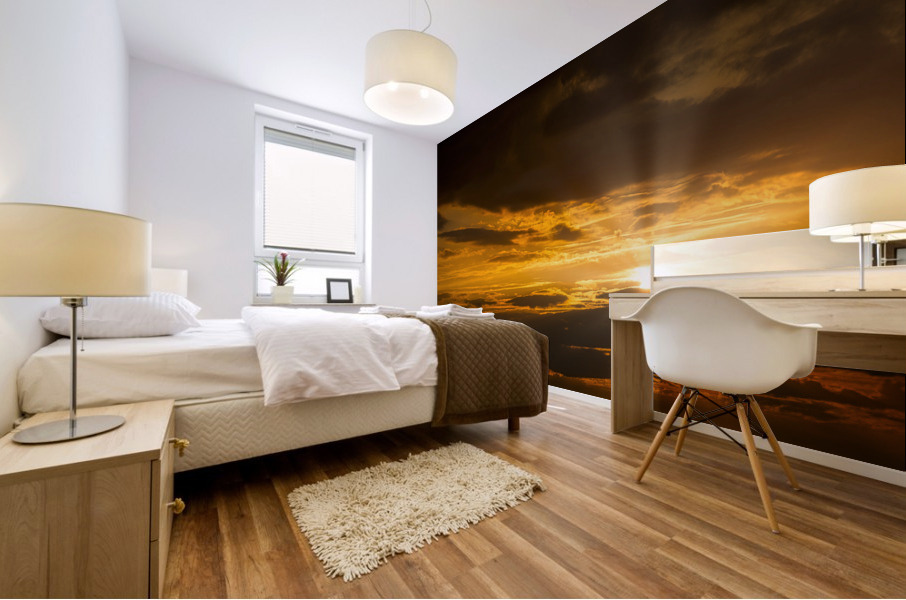 SUNBURST 2023 Mural print