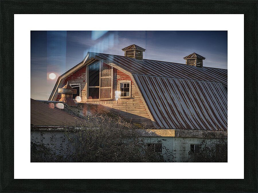 FS240315 Farmhouse On 7th Road Picture Frame print