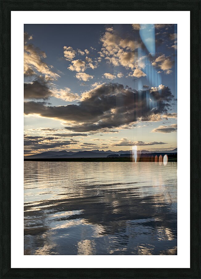 Clouds at Terra Nova Picture Frame print