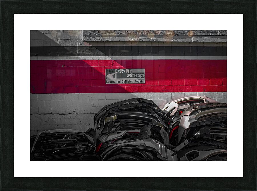 FS240530 COLLISION Picture Frame print