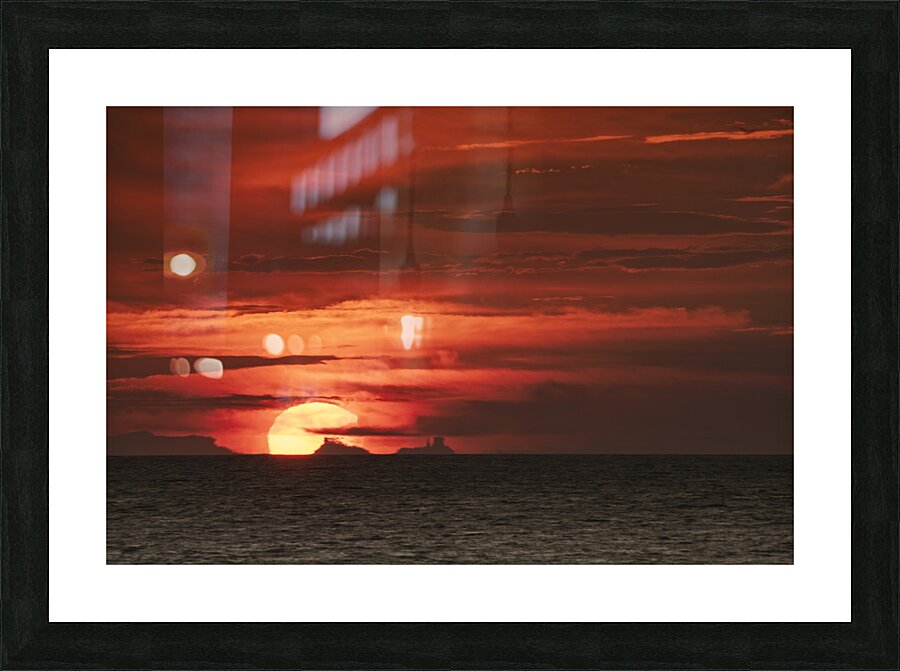 FS240817 ANOTHER SUNSET Picture Frame print