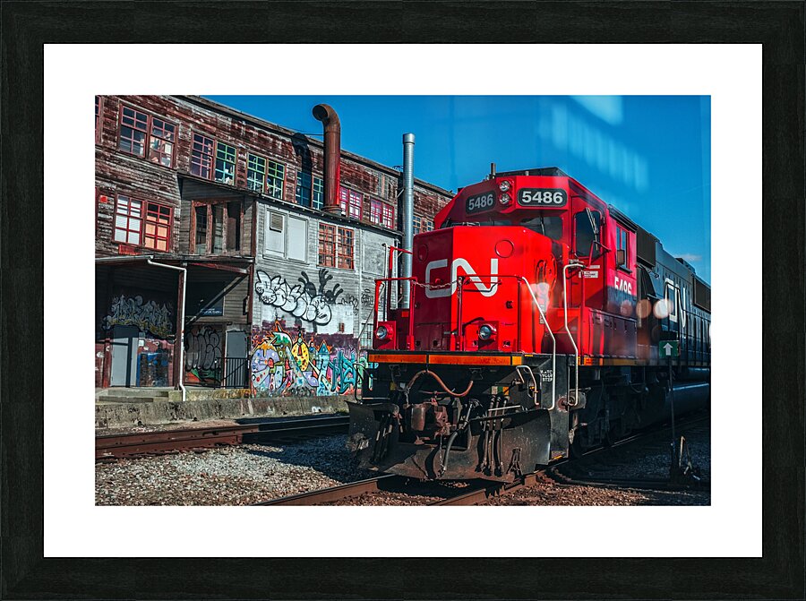FS240530 CN TRAIN Picture Frame print