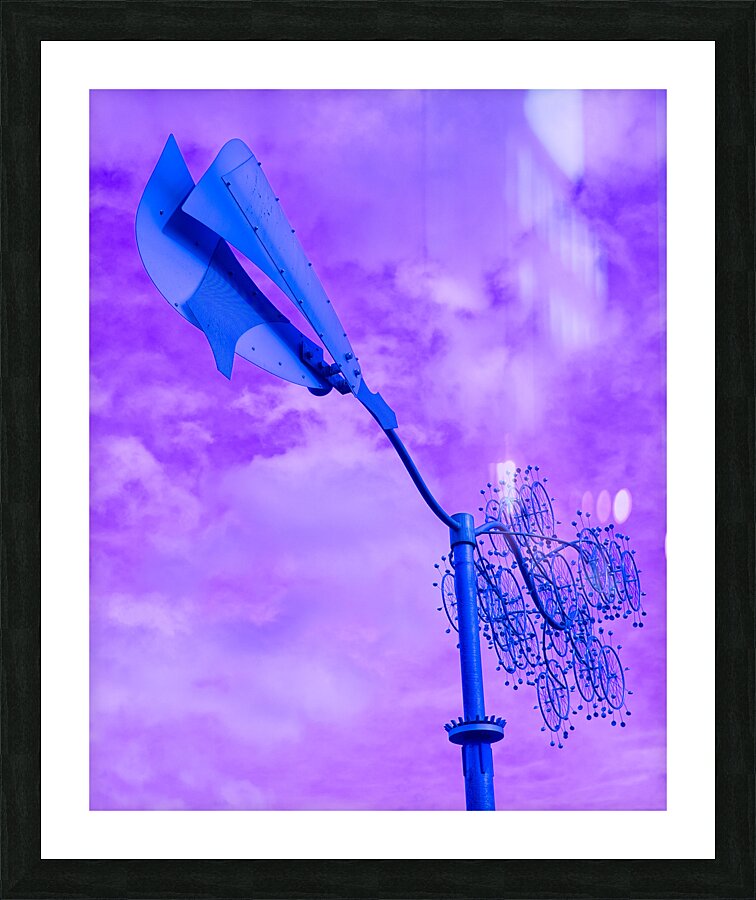 FS240229 BLUE WIND Picture Frame print