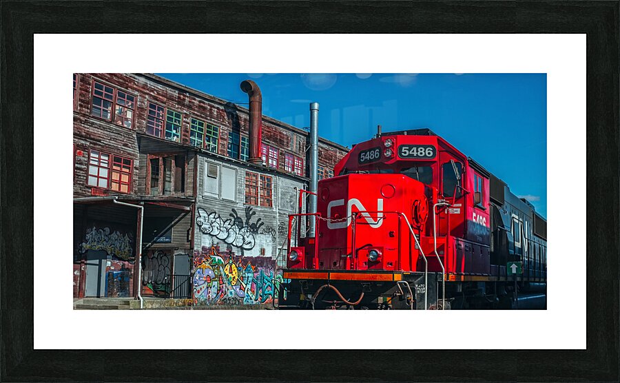 FS240530 CN TRAIN Picture Frame print