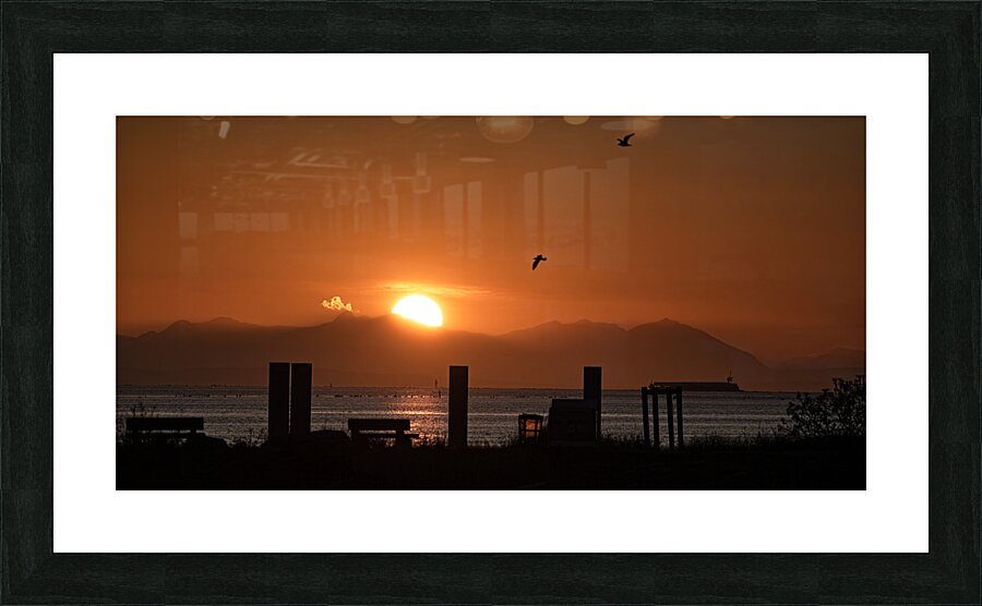 FS241002 DARK SHADOWS Picture Frame print