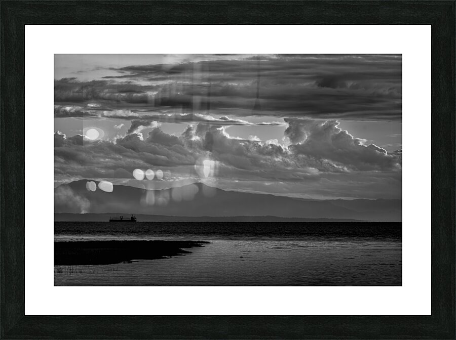 FS200521 CLOUDSCAPE 2020 BW Picture Frame print