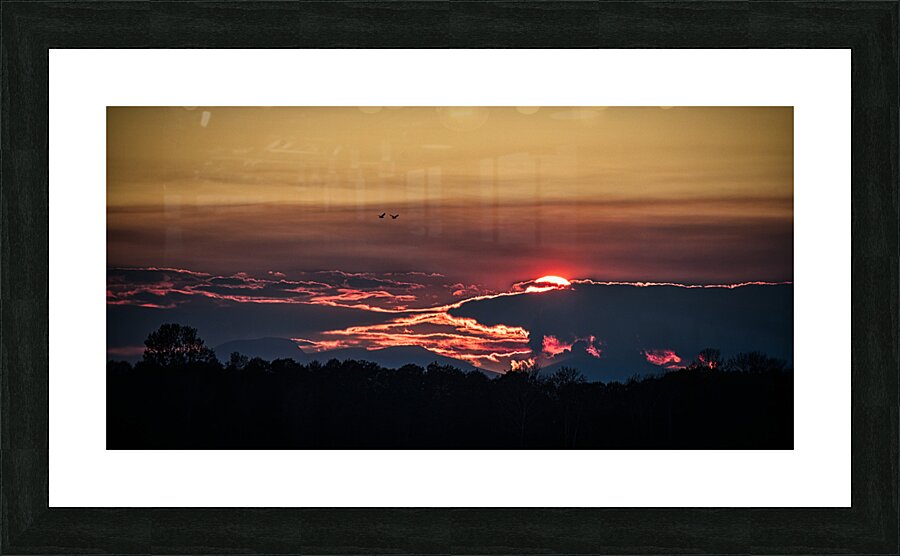 FS241022 SUNSET DW Picture Frame print