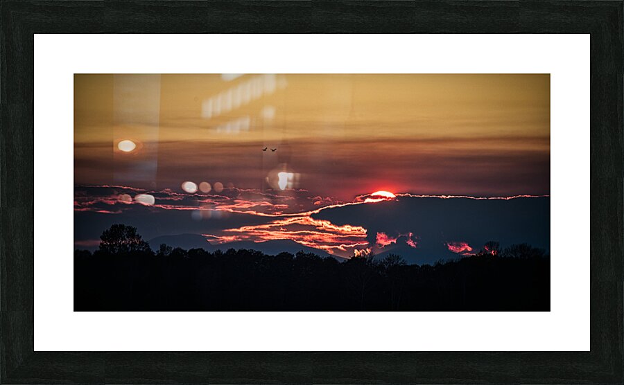 FS241022 SUNSET DW Picture Frame print