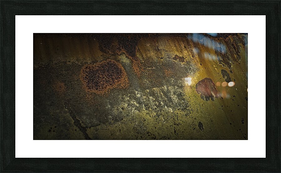 FS241114 RUST ART Picture Frame print