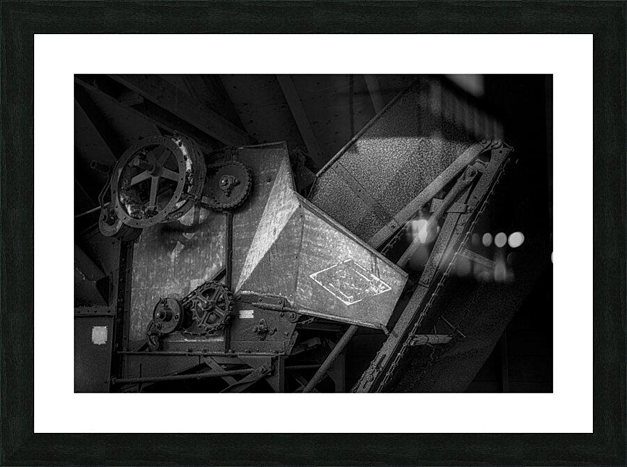 FS241114BW RUST ART Picture Frame print