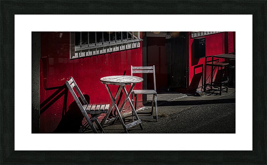 FS220331 ROAD SIDE CAFE Picture Frame print