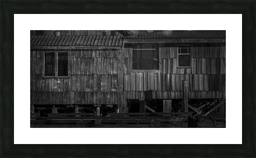 FS240607 WINDOWS BW Picture Frame print