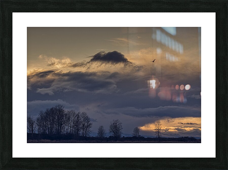 FS250201 SUNSET AT IMPERIAL LANDING Picture Frame print