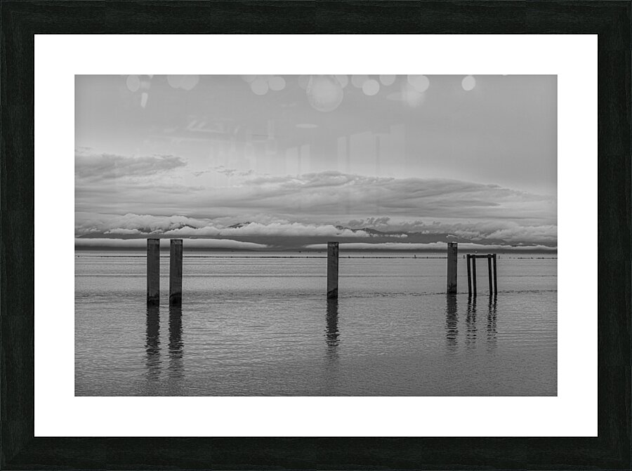 FS250223 emp·ti·ness Picture Frame print