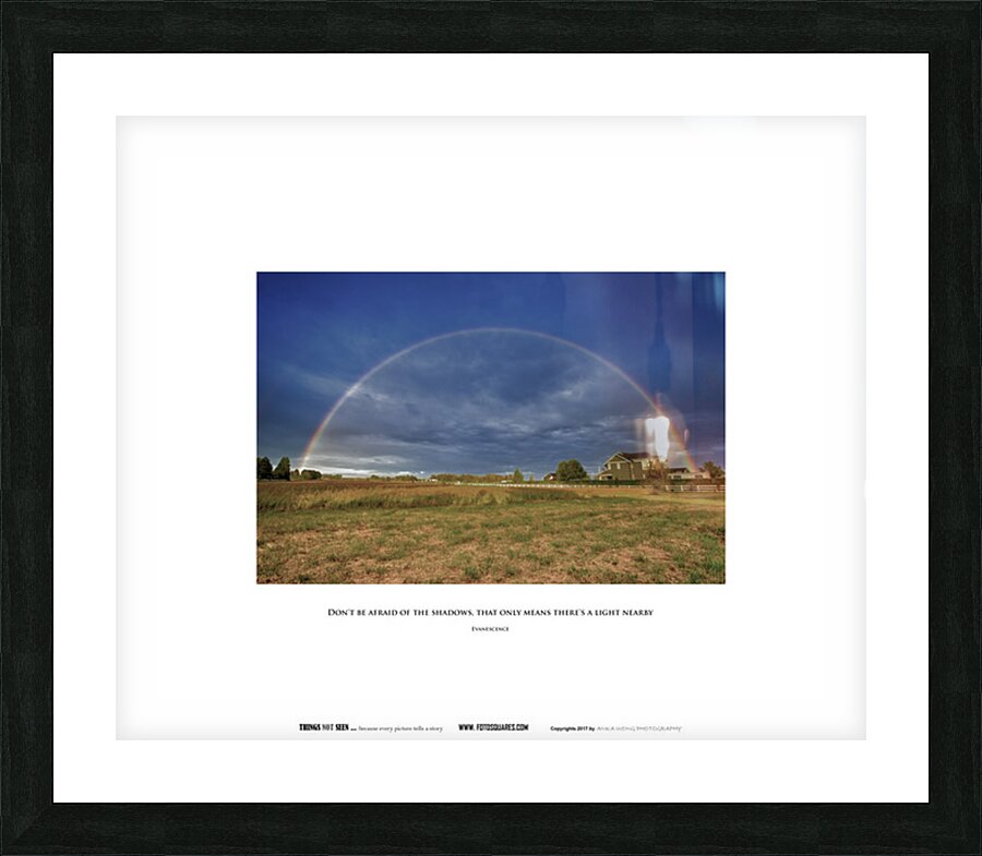 DON T BE AFRAID Picture Frame print