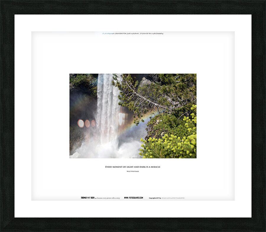 EVERY MOMENT Picture Frame print