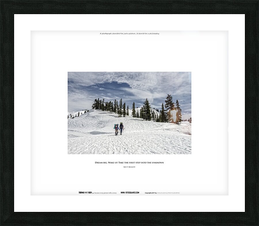 DREAM BIG Picture Frame print