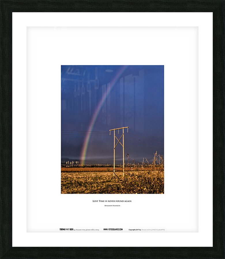 LOST TIME Picture Frame print