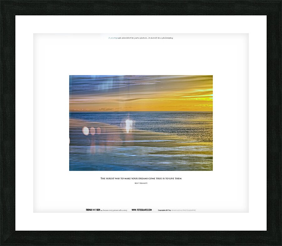 THE SUREST WAY Picture Frame print
